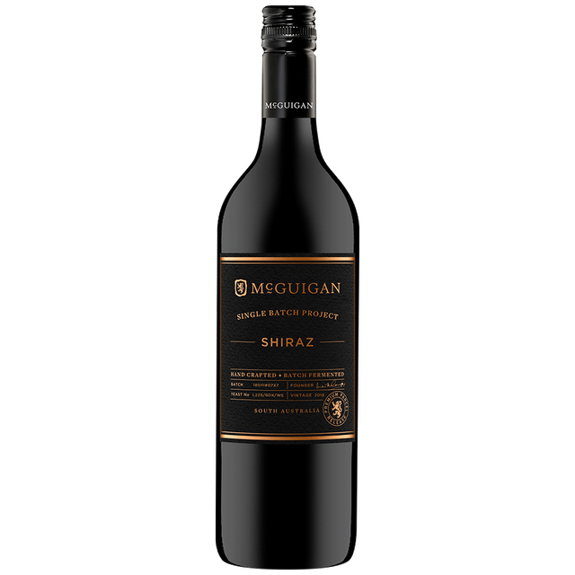 750 ml wine bottle McGuigan Single Batch Shiraz image number null